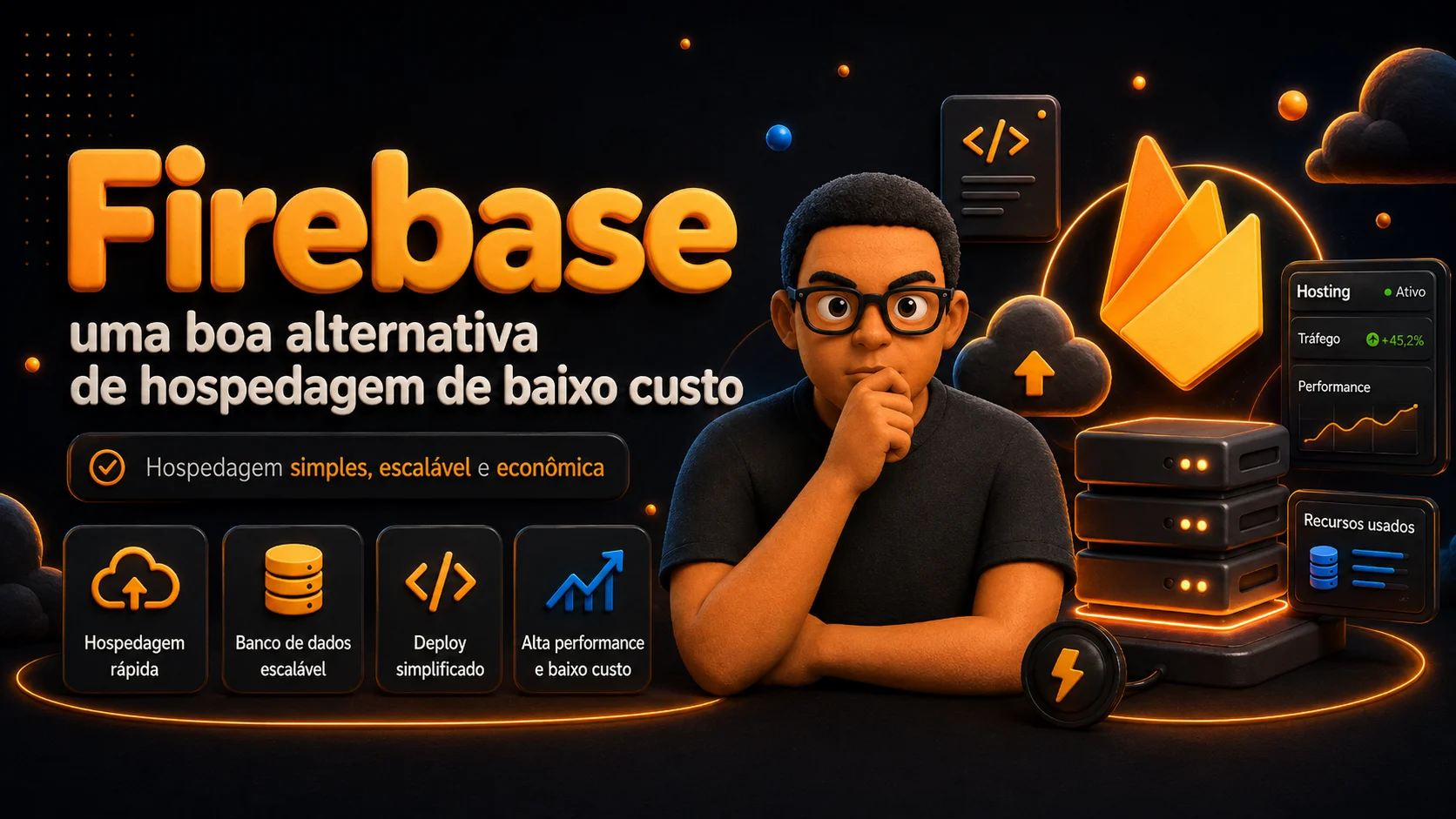Firebase Hosting como hospedagem para páginas web